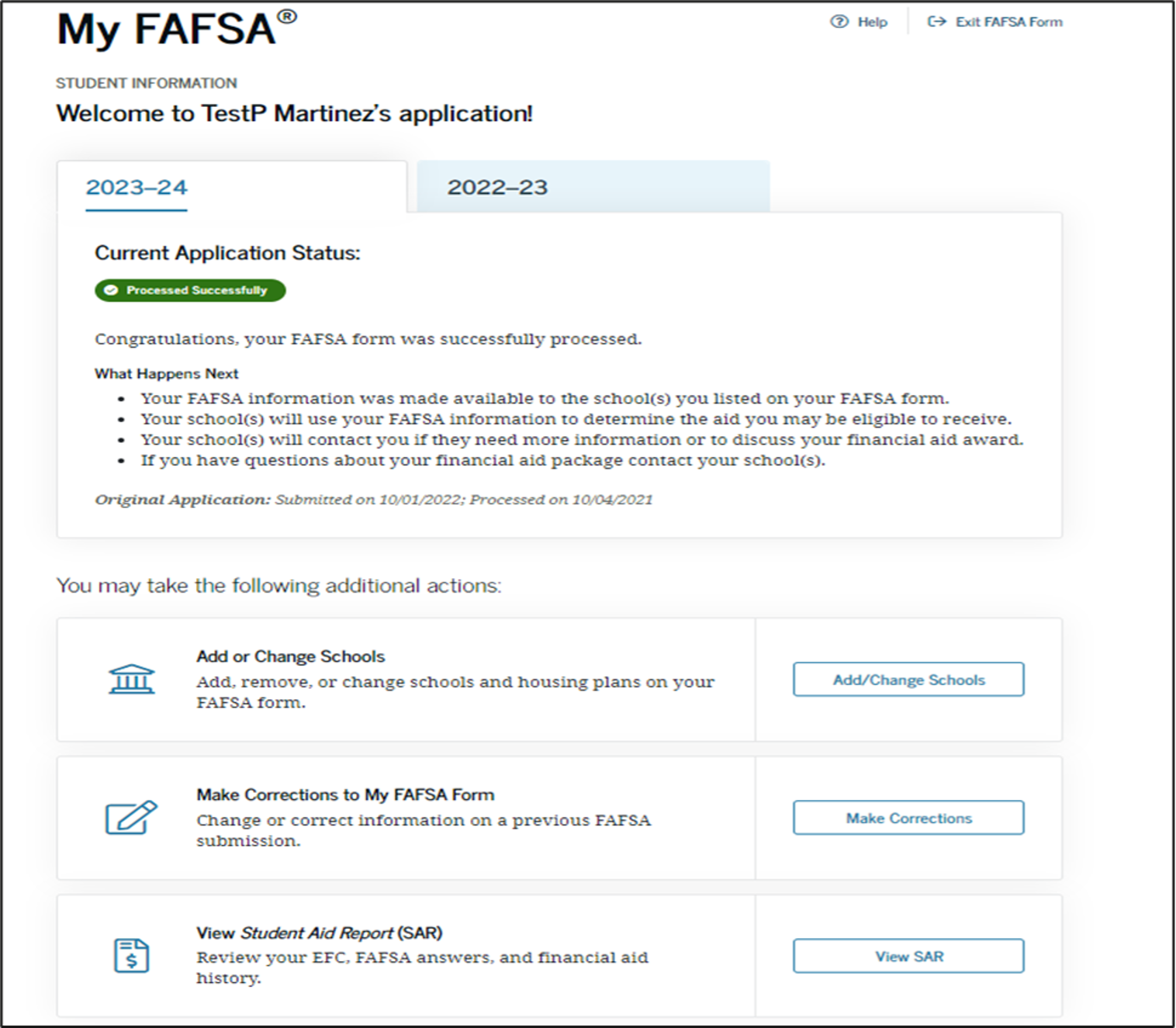 2023 To 2024 Fafsa Form Printable Forms Free Online